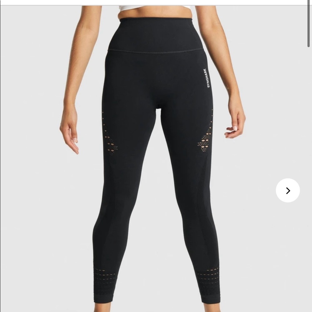Gymshark Black energy seamless legging size M